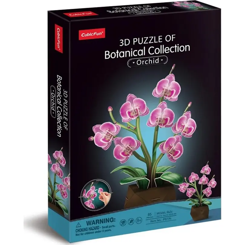 3D-Puzzle Orchidee