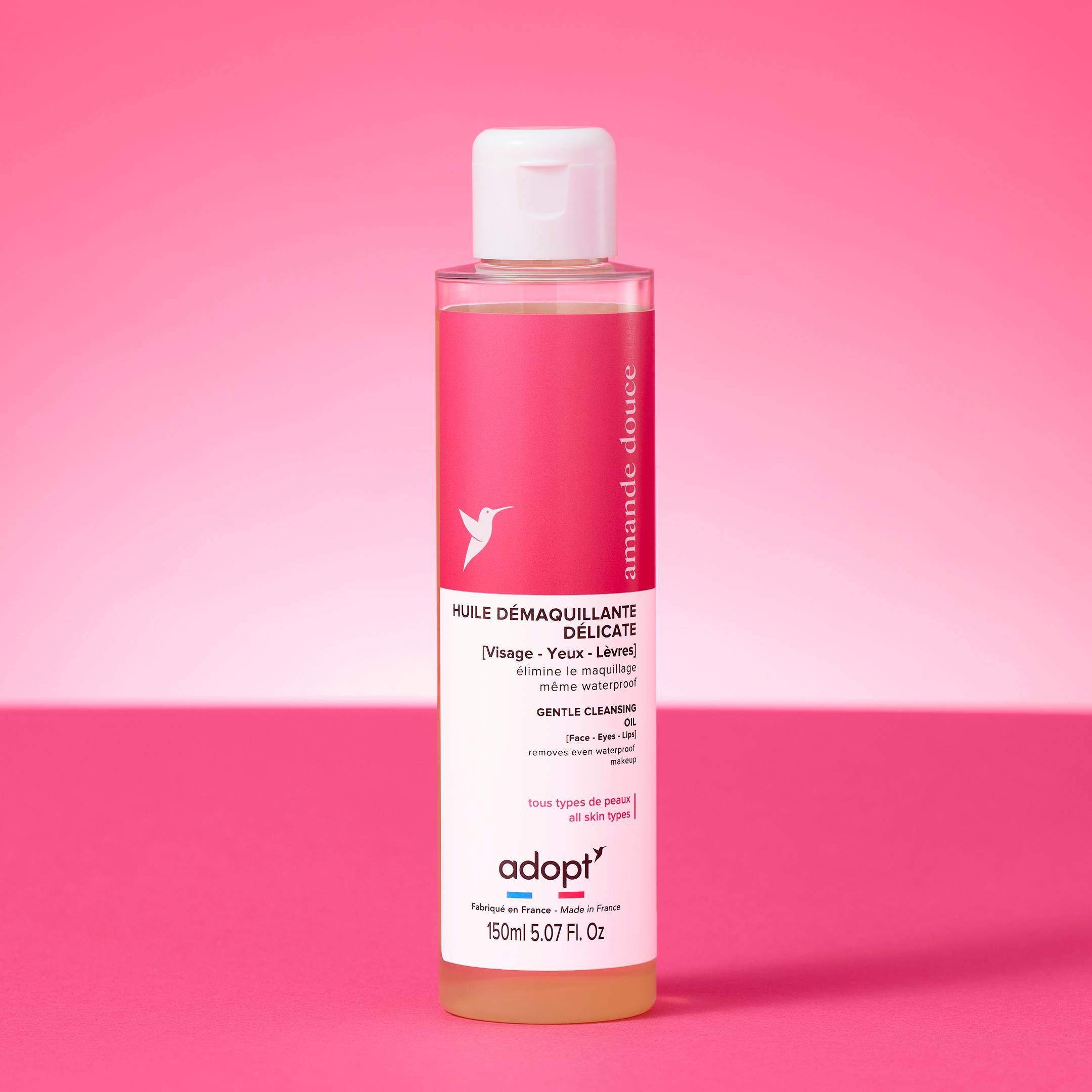 DémaquillantHuile démaquillante délicate à l'amande douce 150 ml