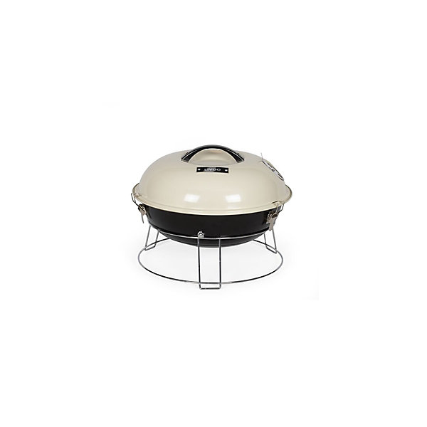Barbecue à charbon 38cm beige Livoo DOC301