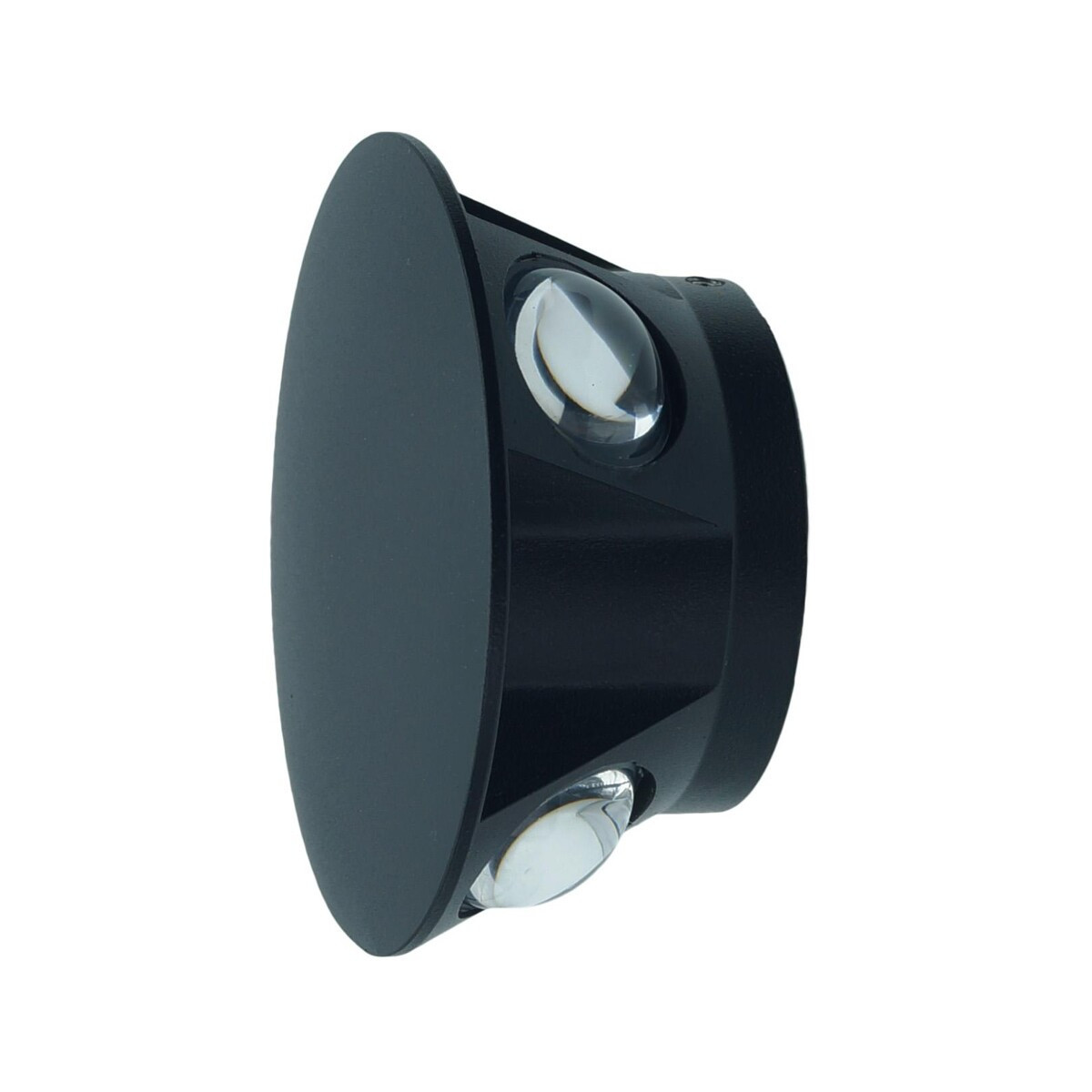 Kinkiet zewnętrzny Arena 4000K czarny LED 4x4W 350lm IP54 IdeaLED