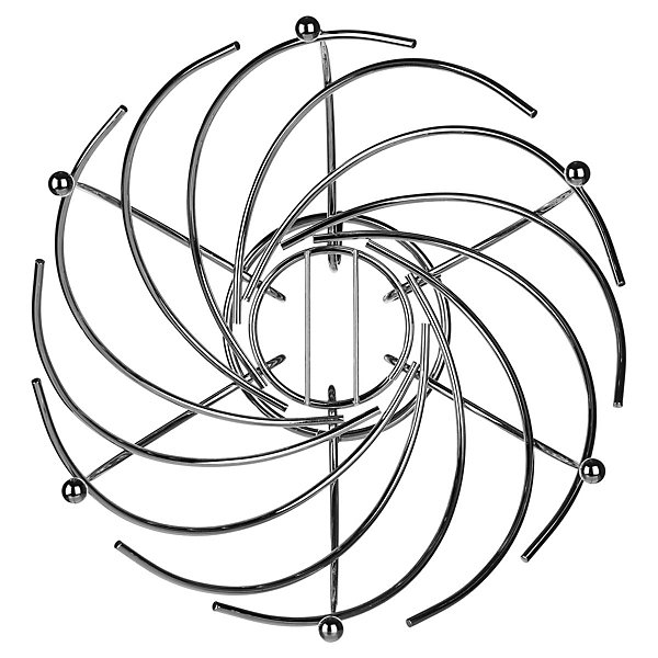 Corbeille spirale en métal 30 cm - 5Five