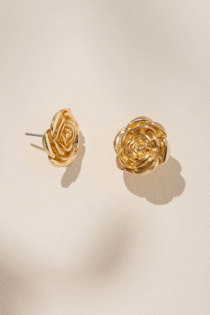 Tessa Rose Stud Earrings