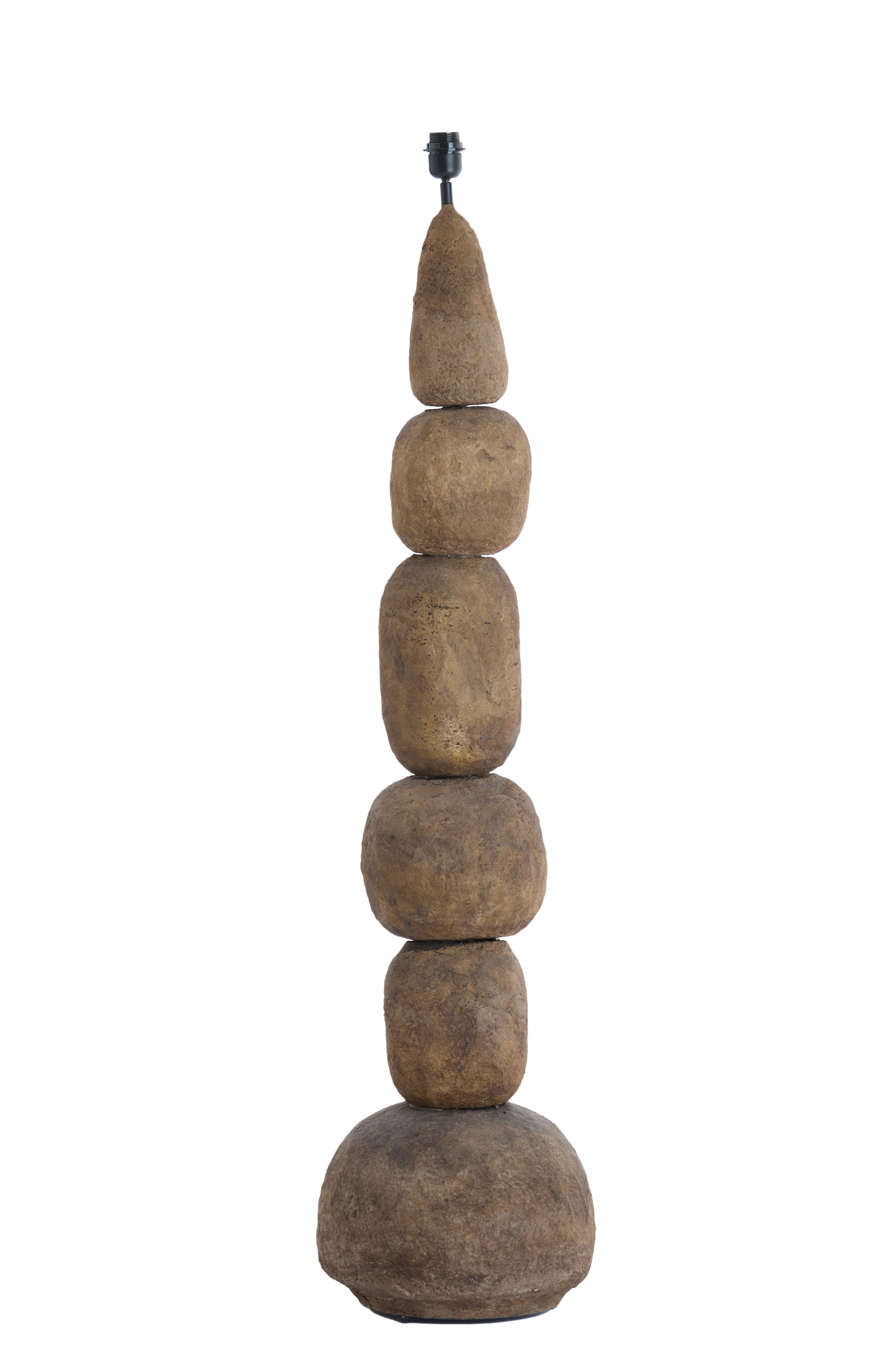 Light & Living vloerlamp MARREE - Ø30x135cm - bruin