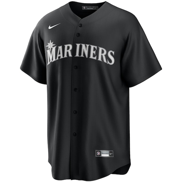 Seattle Mariners Nike Official Replica Jersey - Black/White