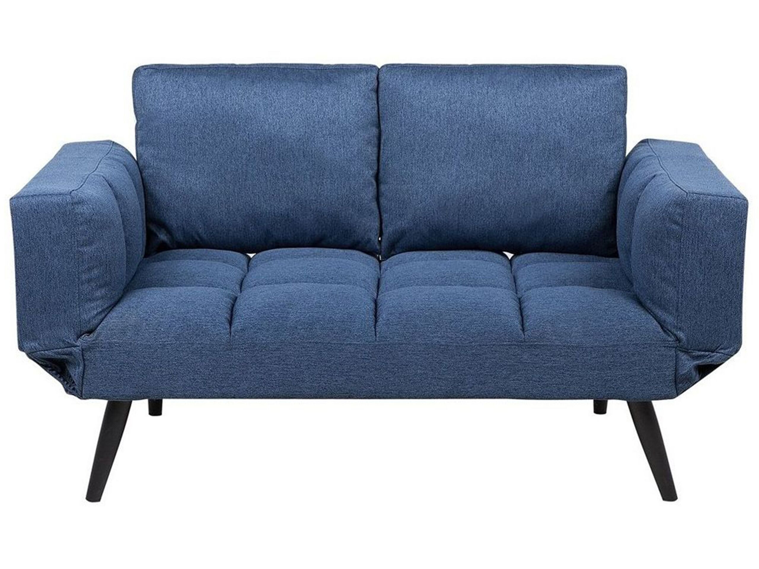 Sofa rozkładania niebieska do salonu