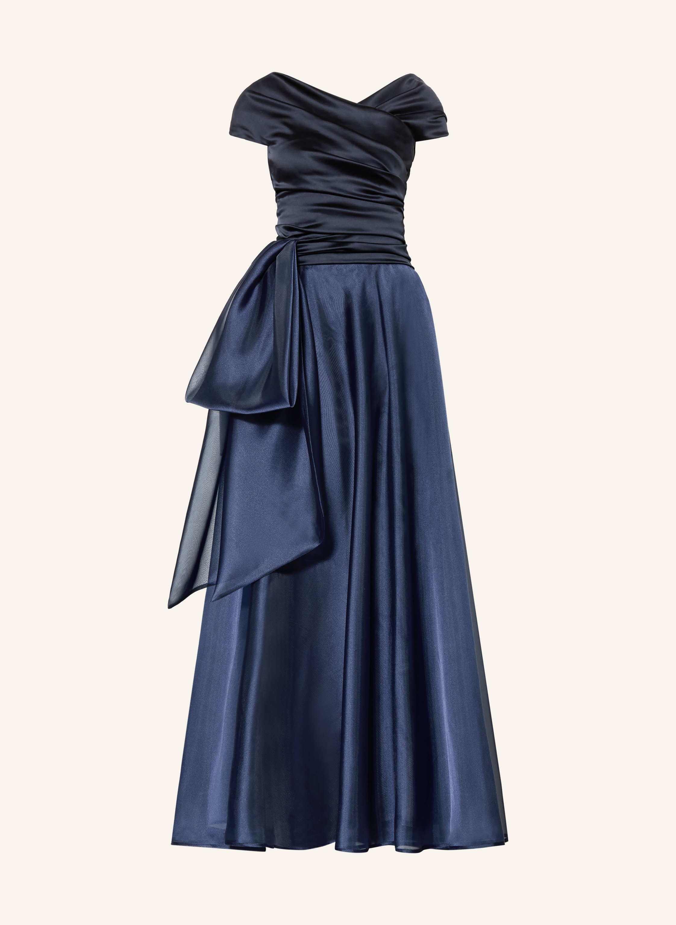 TALBOT RUNHOF Abendkleid im Materialmix