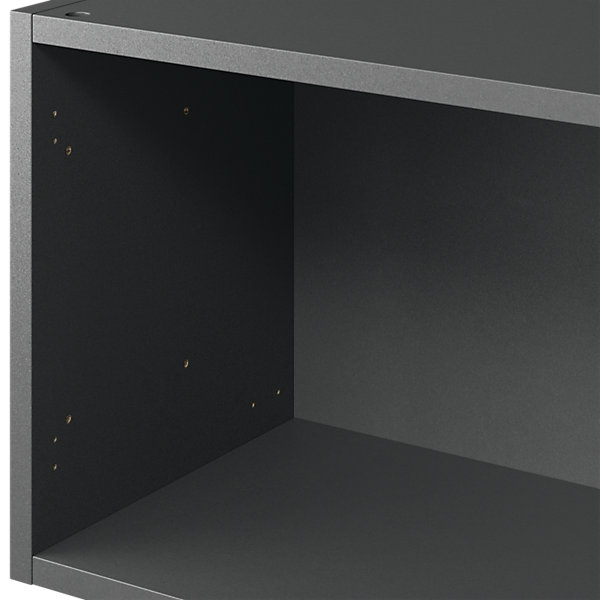 Caisson haut de cuisine GoodHome anthracite H. 36 cm x l. 60 cm