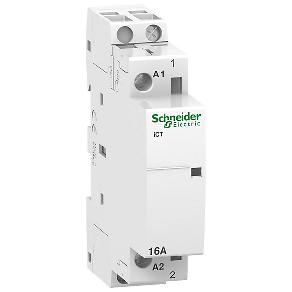 A9c22111 - Contacteur Modulaire - 1no - 16a - Bobine 24vca - Schneider Acti 9 Ict
