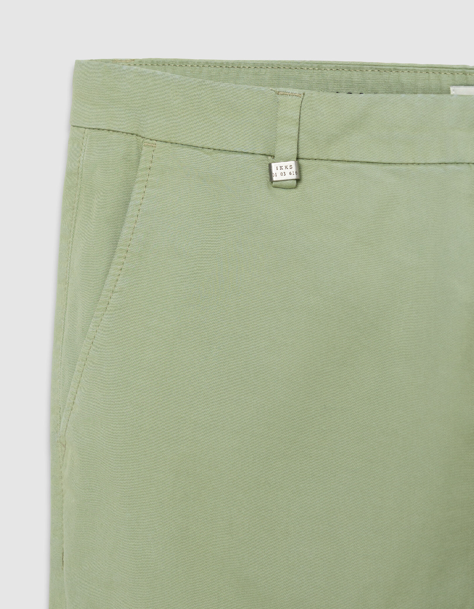 Pantalon chino slim bleu Homme