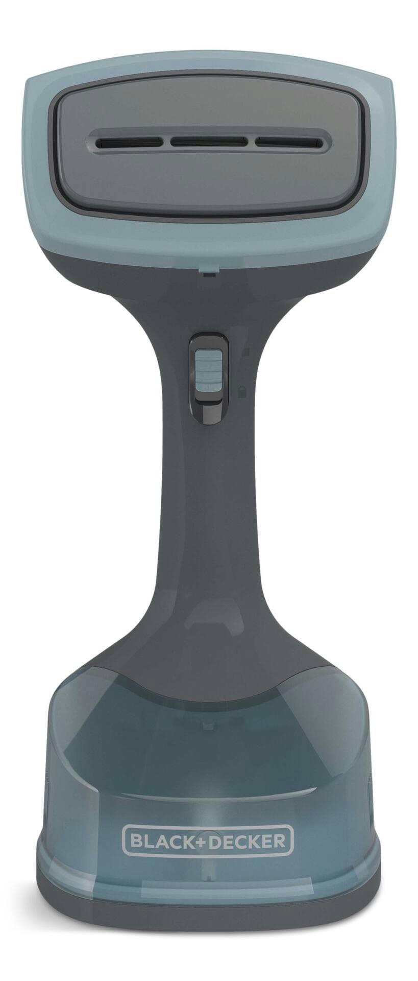 Black & Decker 1400W Handheld Clothes Steamer, 45 Second Heat Up, Includes 3 Attachments