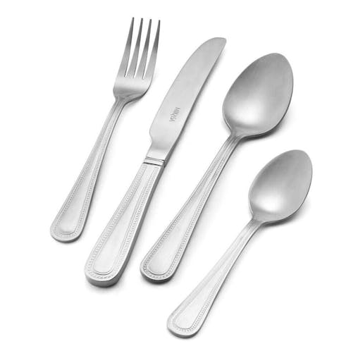Mikasa Portobello 16 Piece Stainless Steel Cutlery Set 16pc