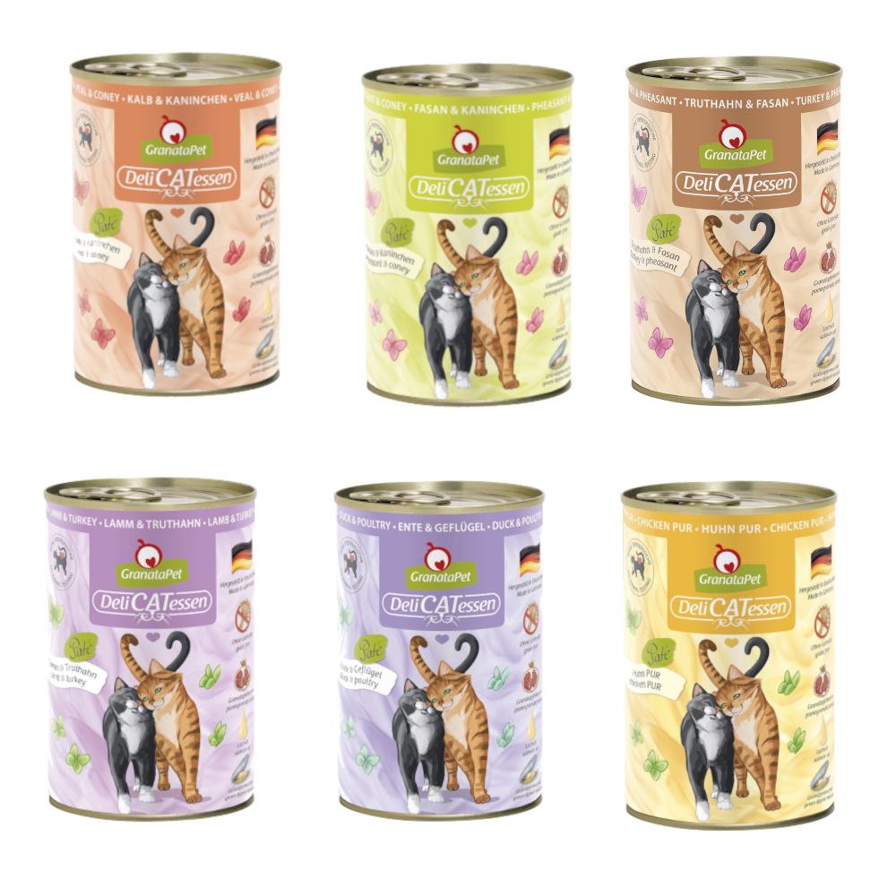 GranataPet DeliCatessen Trial Pack 6 x 400g