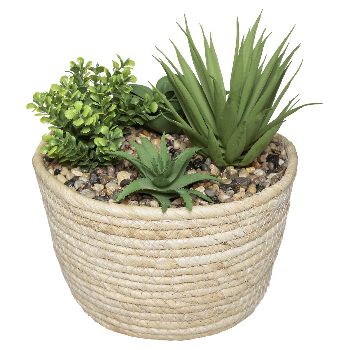 Artificial flower arrangement H.19 cm