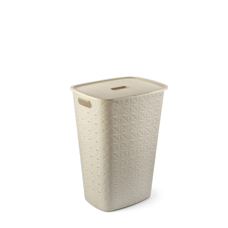 Panier à linge Softex blanc 56 L CURVER
