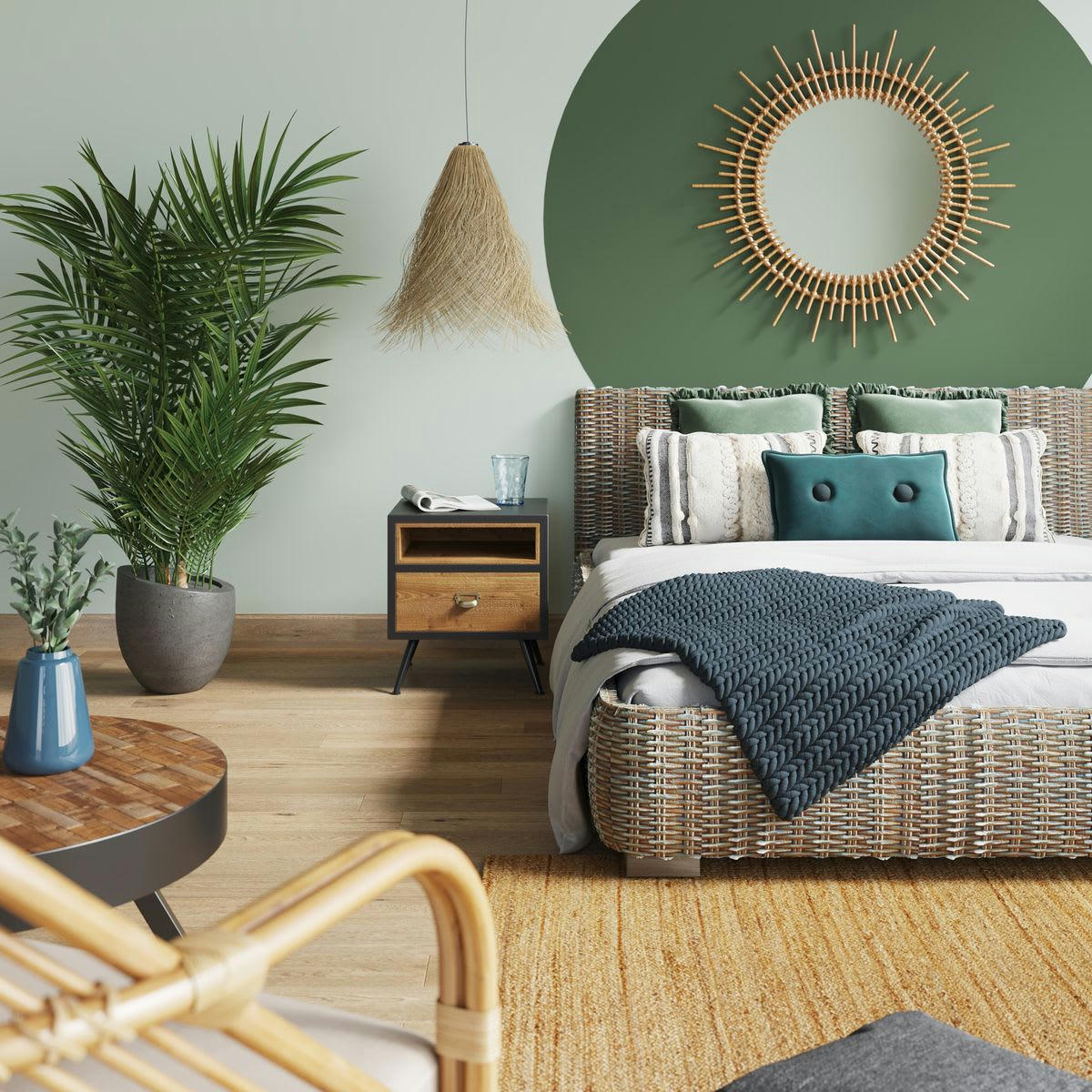 KUBU - Lit en Kubu 140 x 190 cm