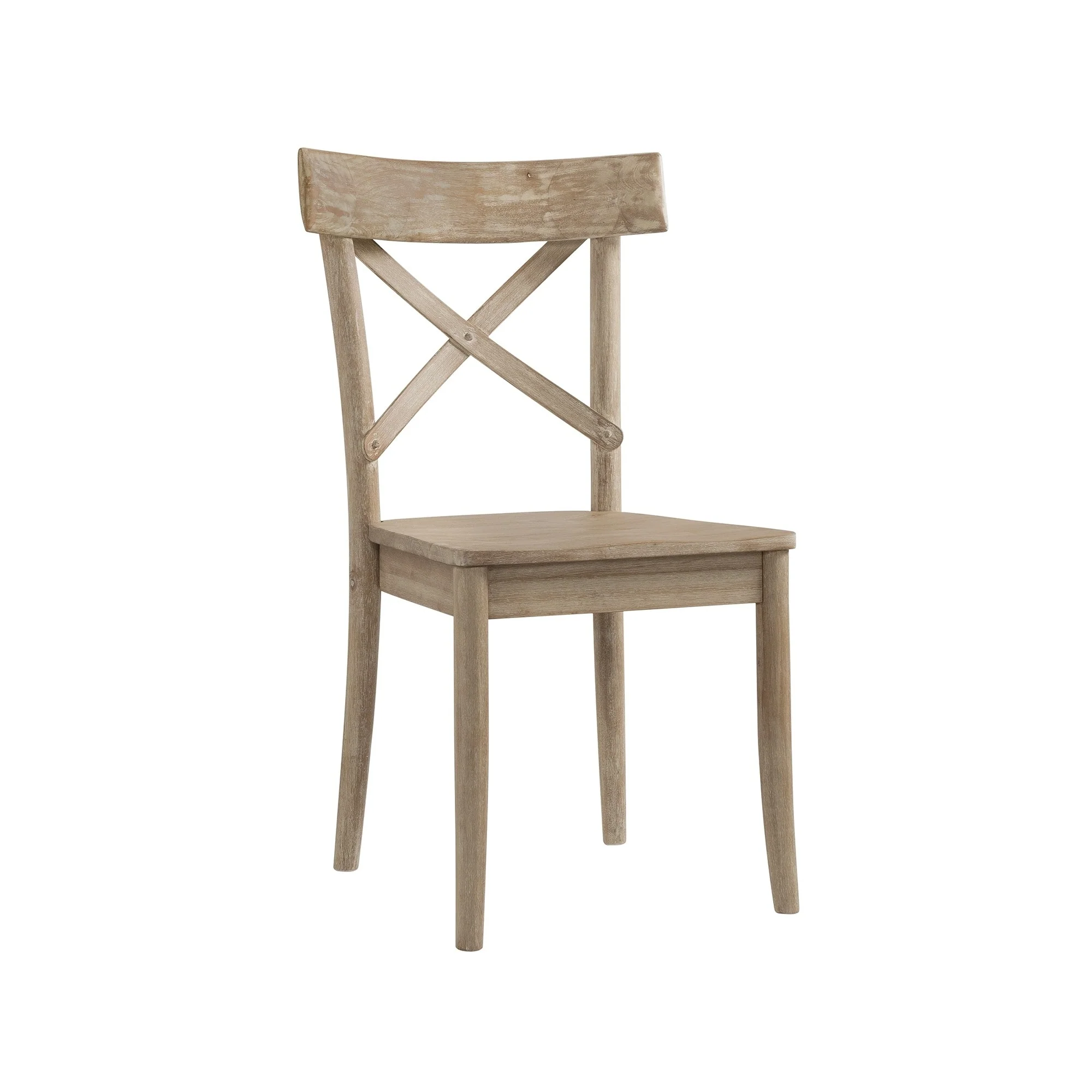 The Gray Barn Whistle Stop X-back Wooden Side Chair (Set of 2) - N/A