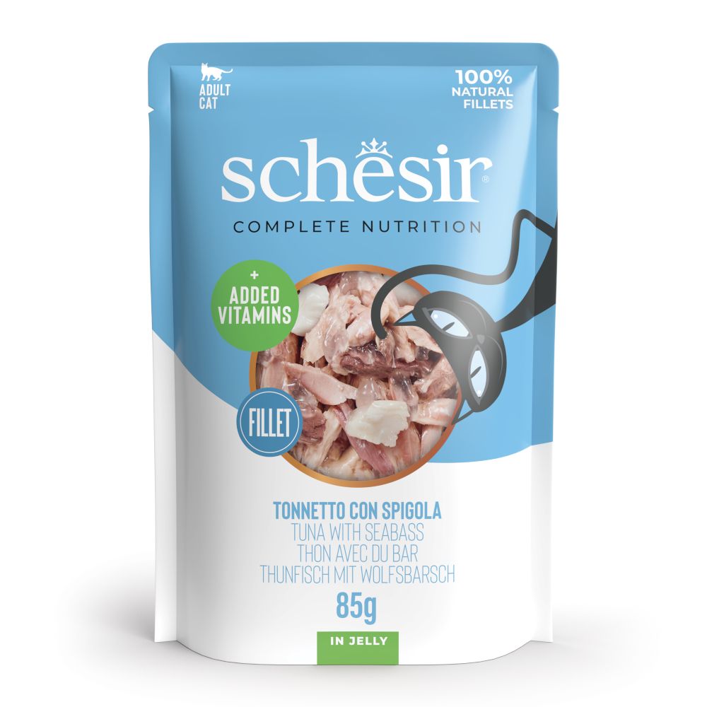 Schesir Complete Nutrition Fillet in Jelly Saver Pack 24 x 85g