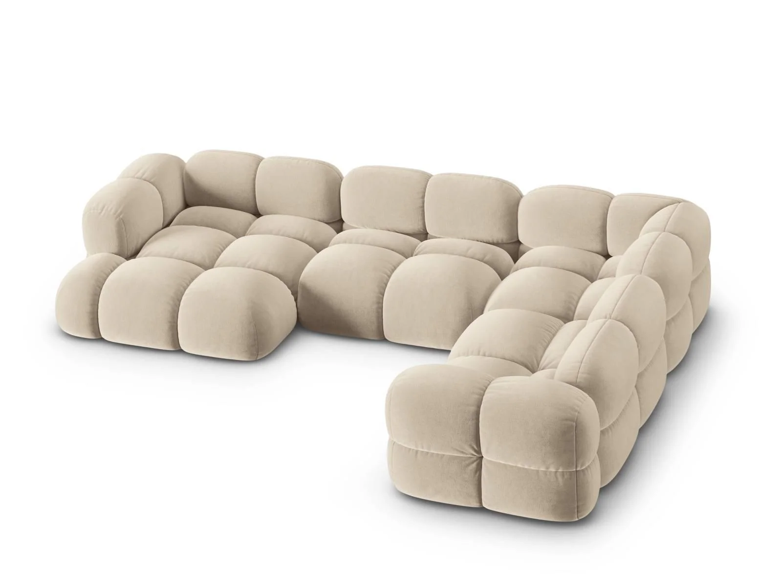 Hoekbank Loretto rechts velvet