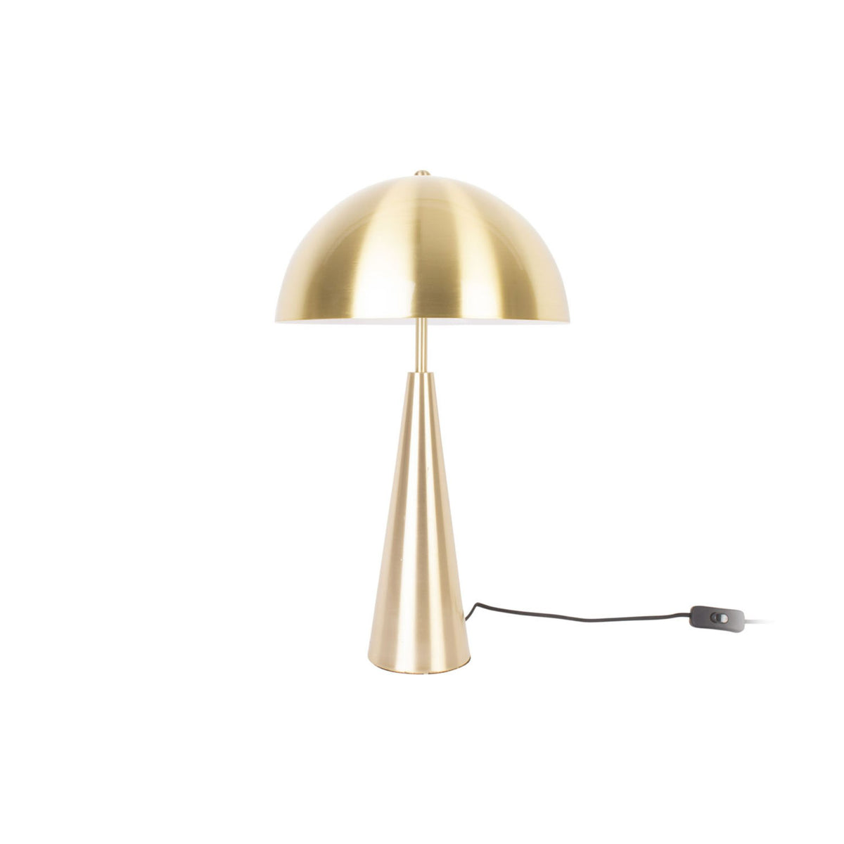 Leitmotiv tafellamp Sublime - goud - 30x30x51cm - Paddenstoellamp
