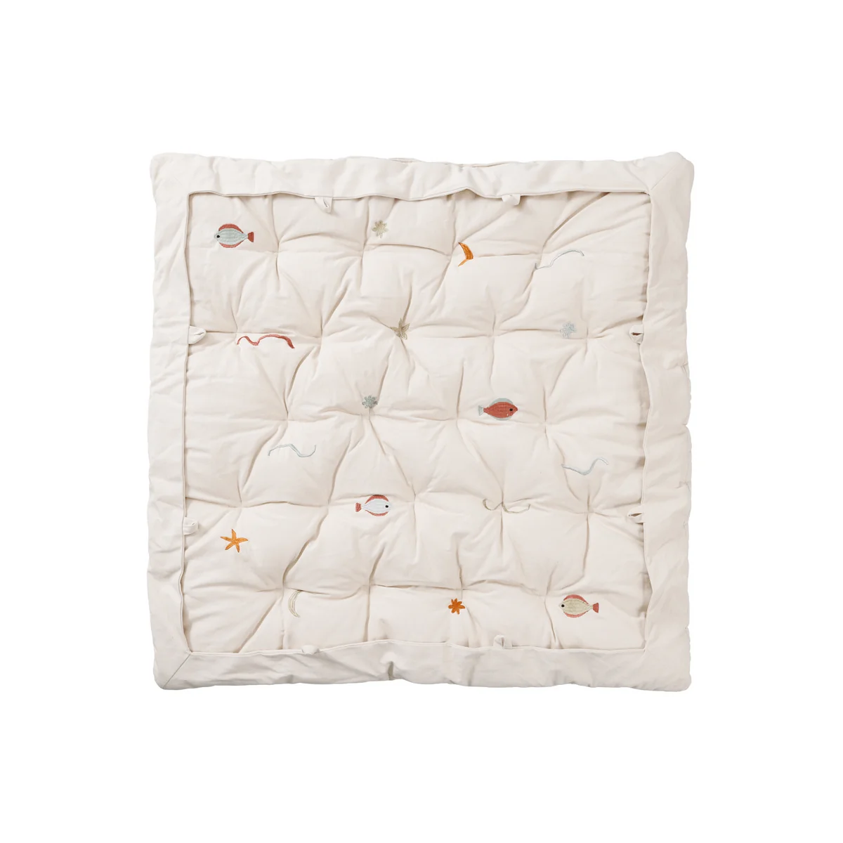 Ferm Living - Harbour Spielmatte, 100 x 100 cm, natur