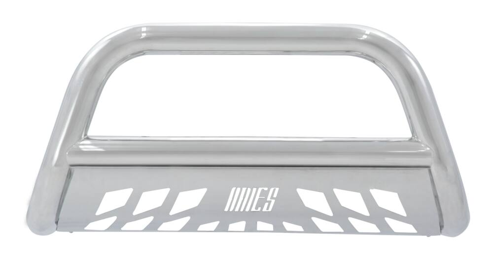 Aries Bull Bar, Stainless Steel with Brushed SS Skid Plate, 3-in