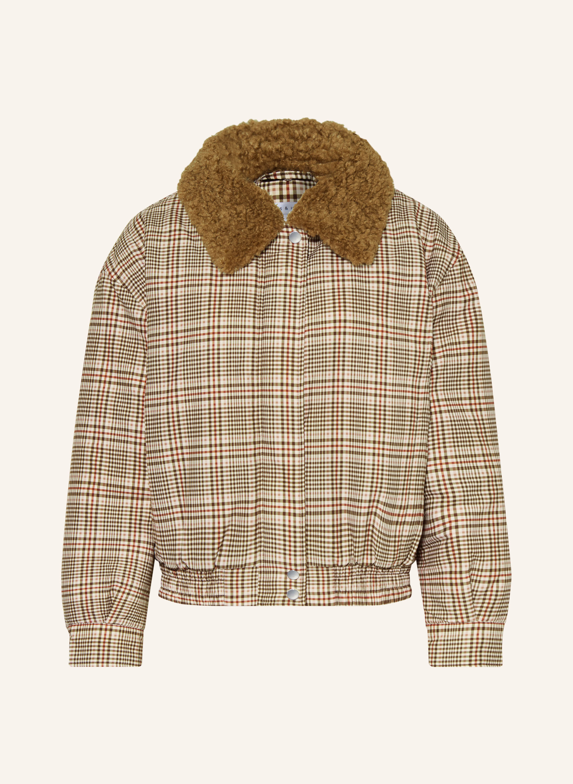 MRS & HUGS Blouson mit Teddyfell