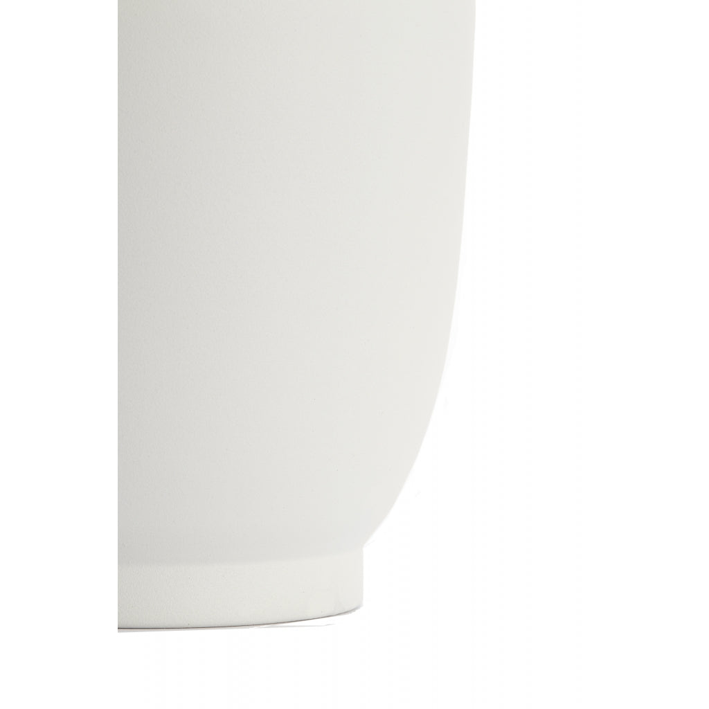 Light & Living Vaas Datuh - Creme Wit - Metaal - 29x55x29cm (BxHxD)