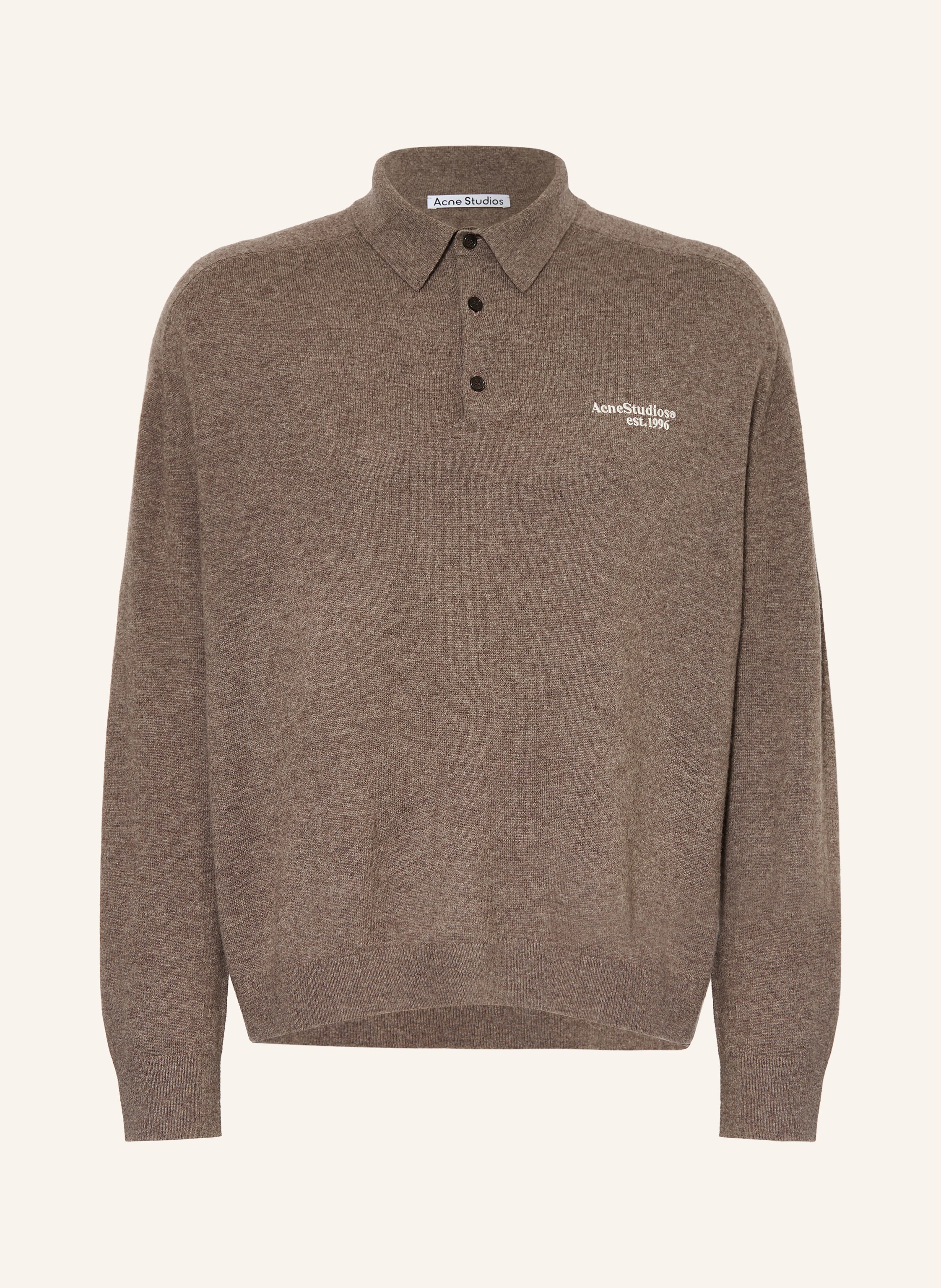 Acne Studios Strick-Poloshirt