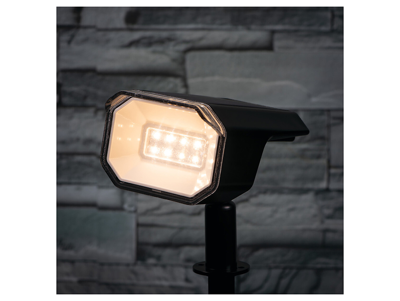 Lampa solarna KB SLR LED z tworzywa sztucznego czarna