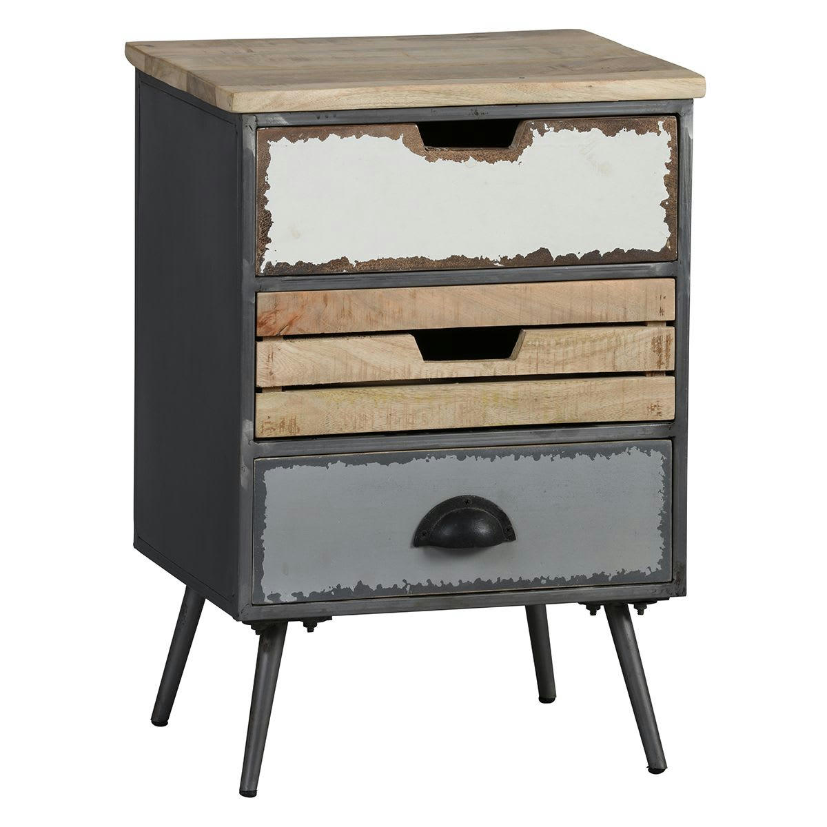 STAHL - Chevet  3 tiroirs