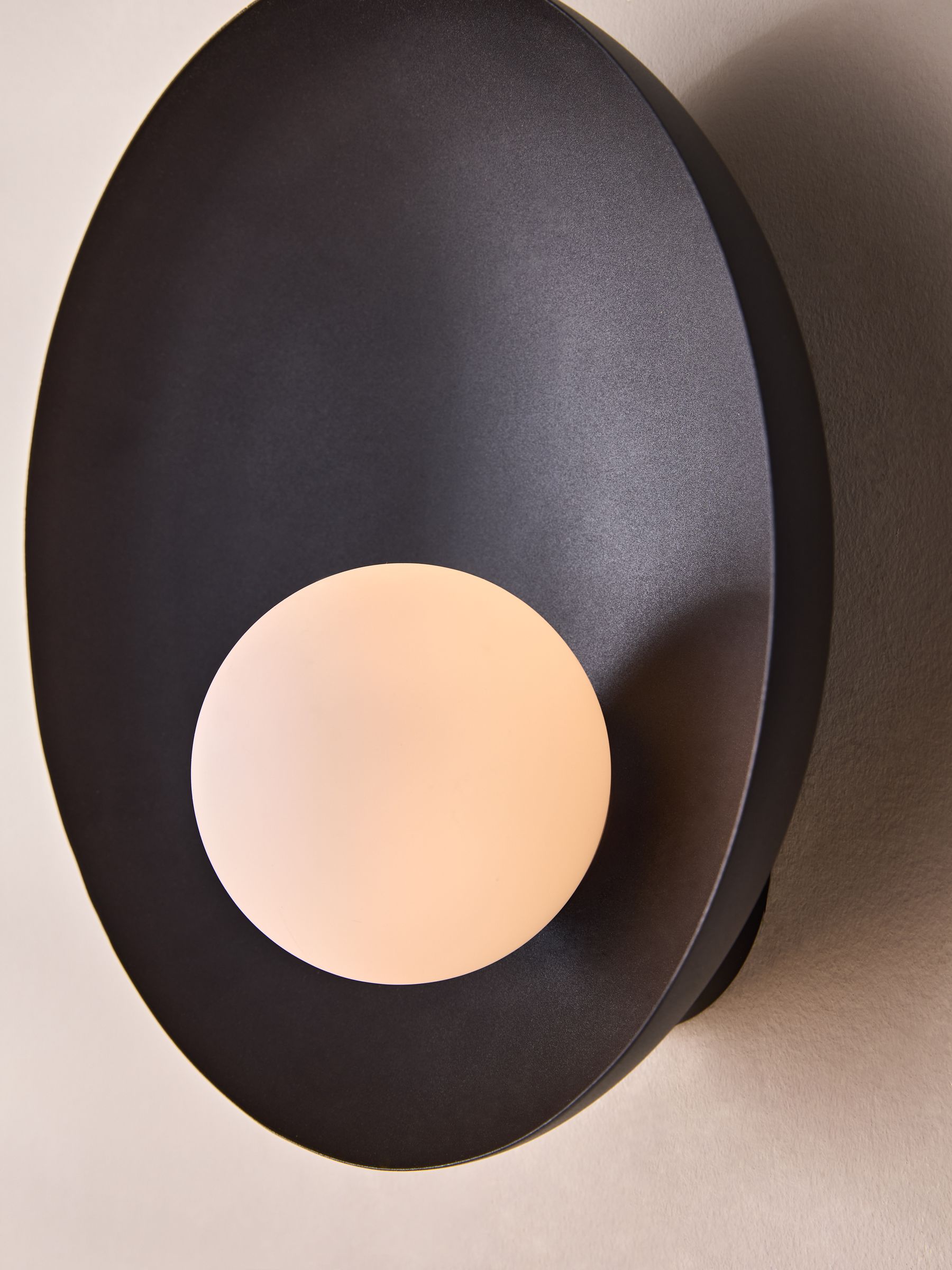 Black Malta Bathroom Wall Light
