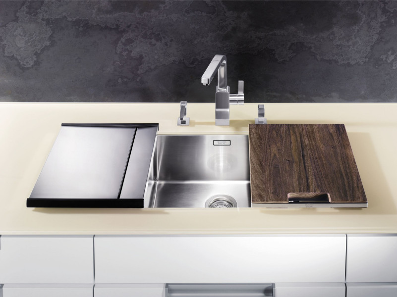 BLANCO Zlewozmywak CLARON 500-U stal polerowana InFino 521577