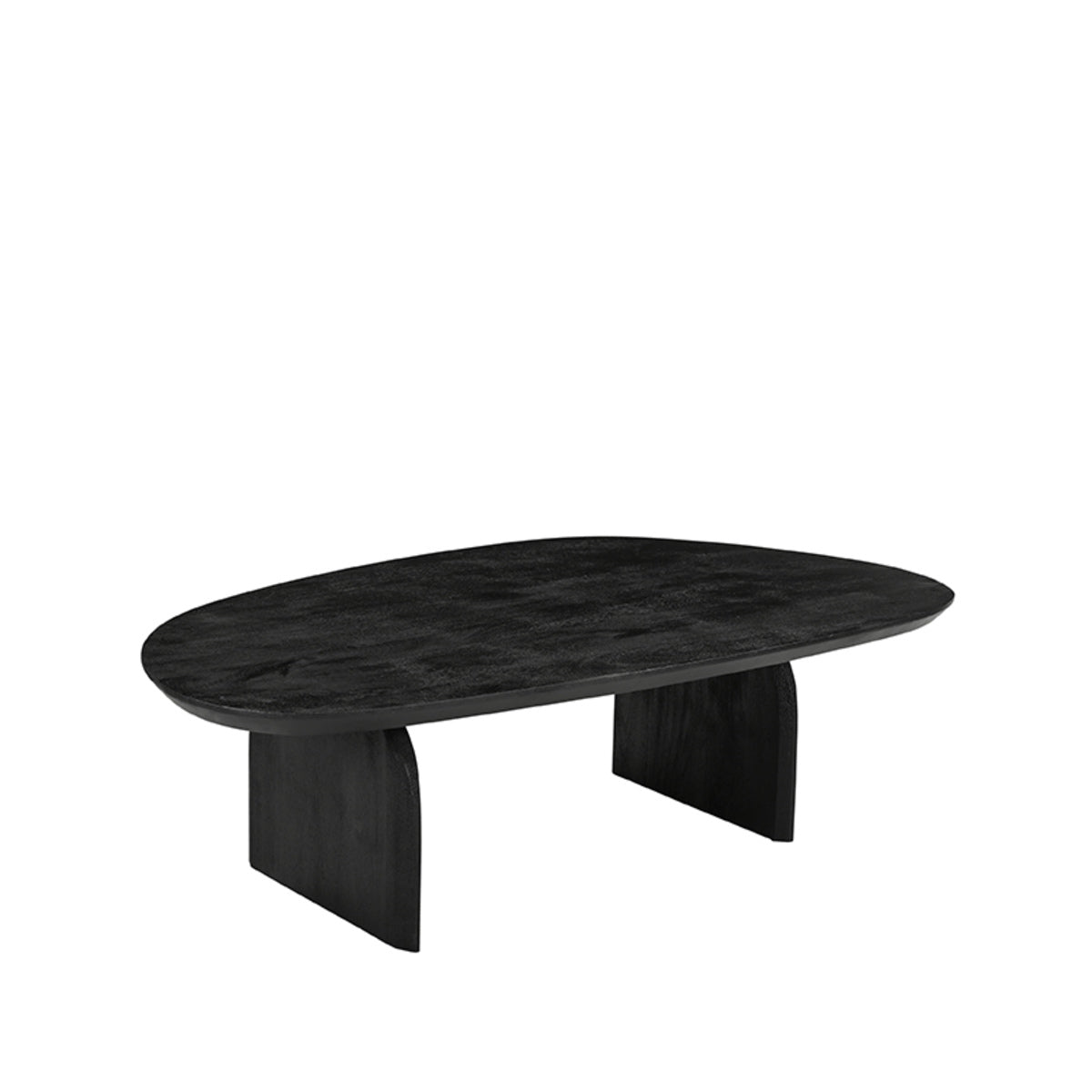LABEL51 Salontafel Cooper - Zwart Mangohout - 135x75x38cm
