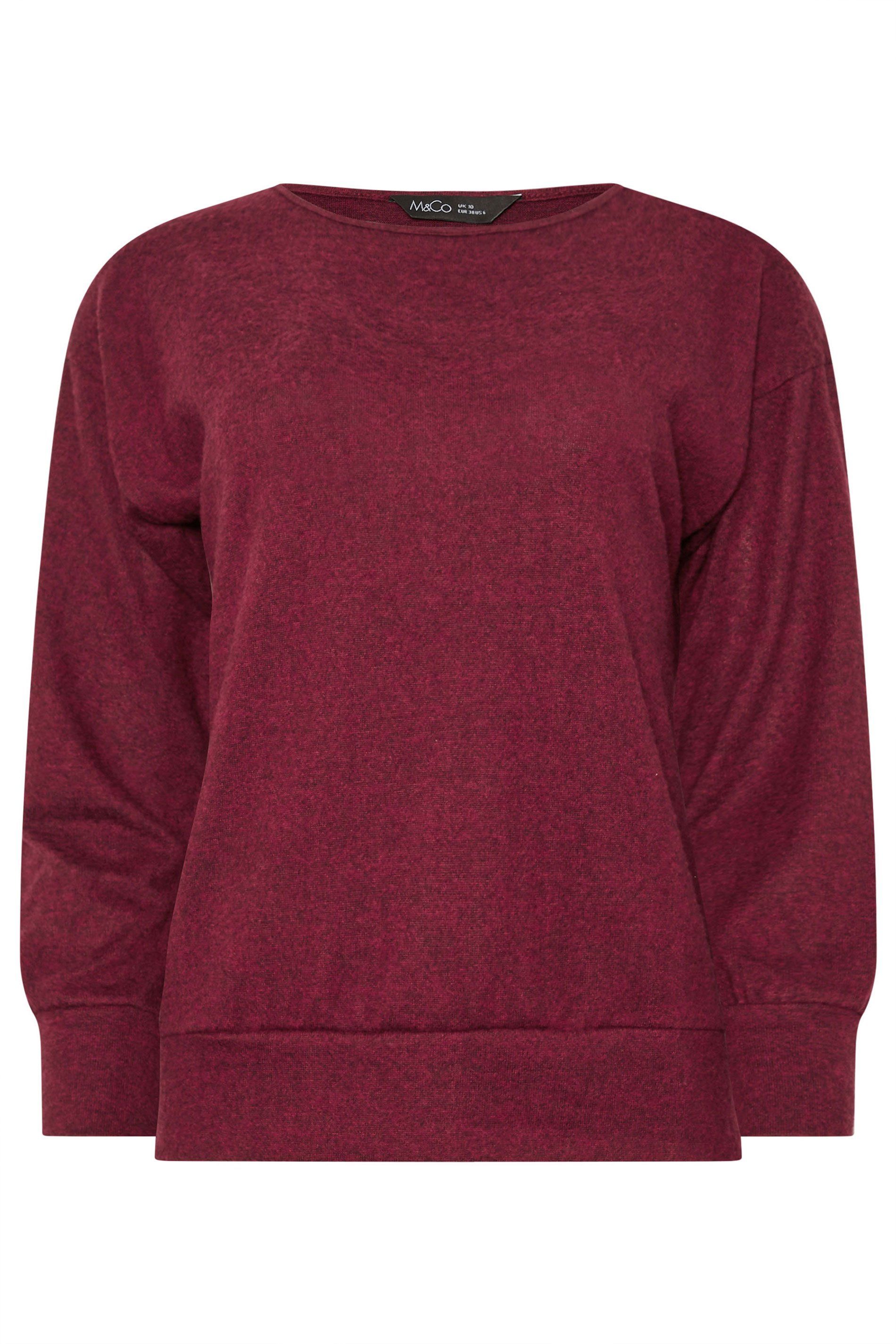 M&Co Long Sleeve Lounge Top