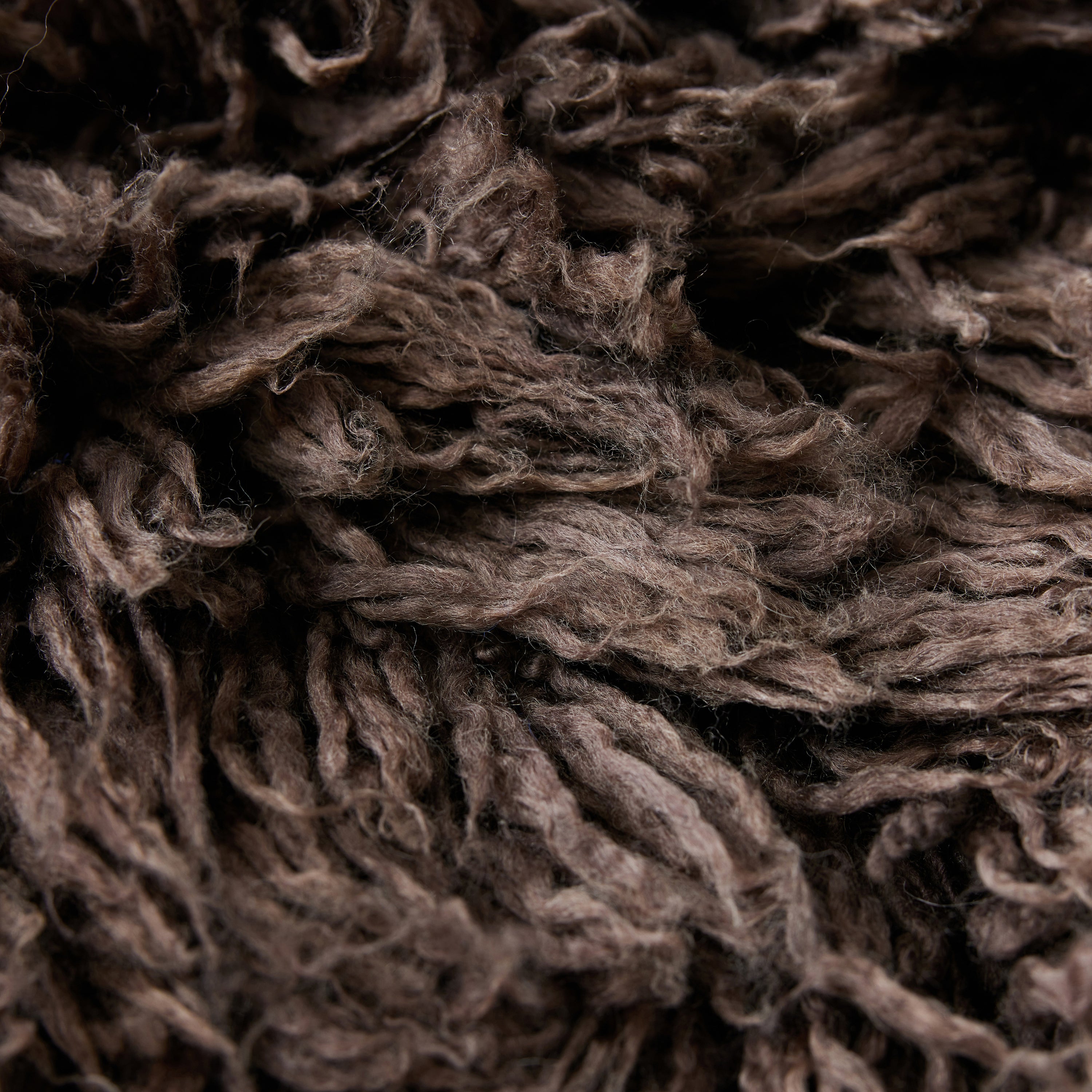 HKliving Fluffy Vloerkleed 200 x 300 cm - Espresso