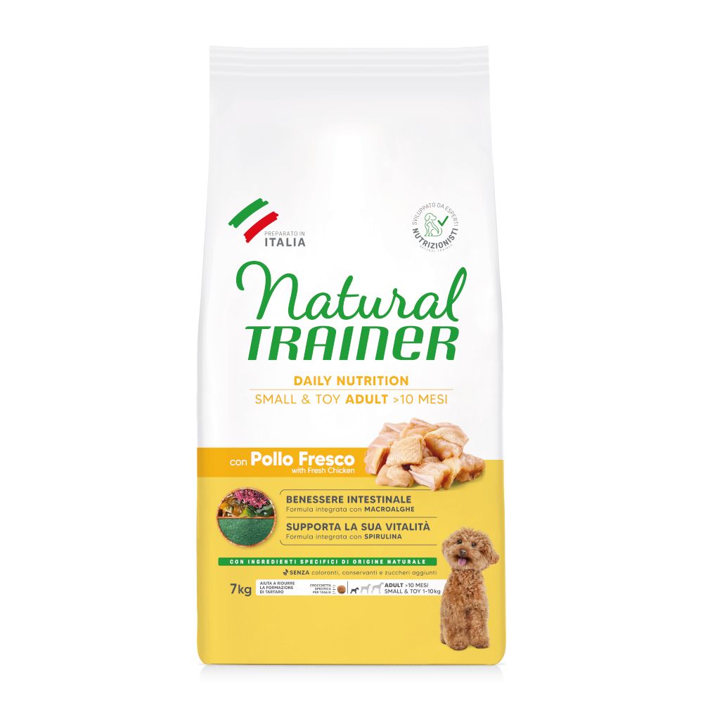Natural Trainer Adult Small & Toy with Chicken