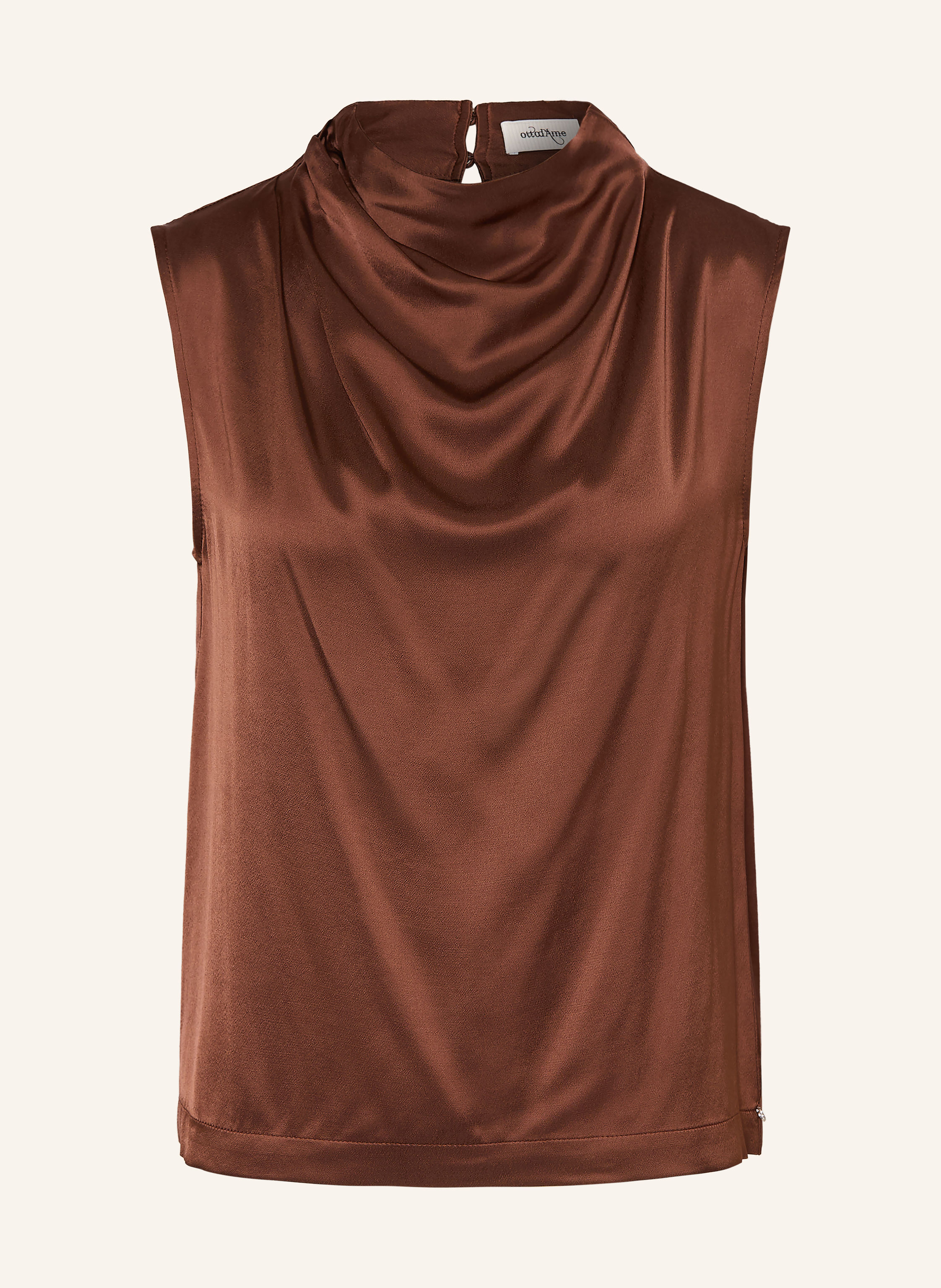 ottod'ame Blusentop aus Satin
