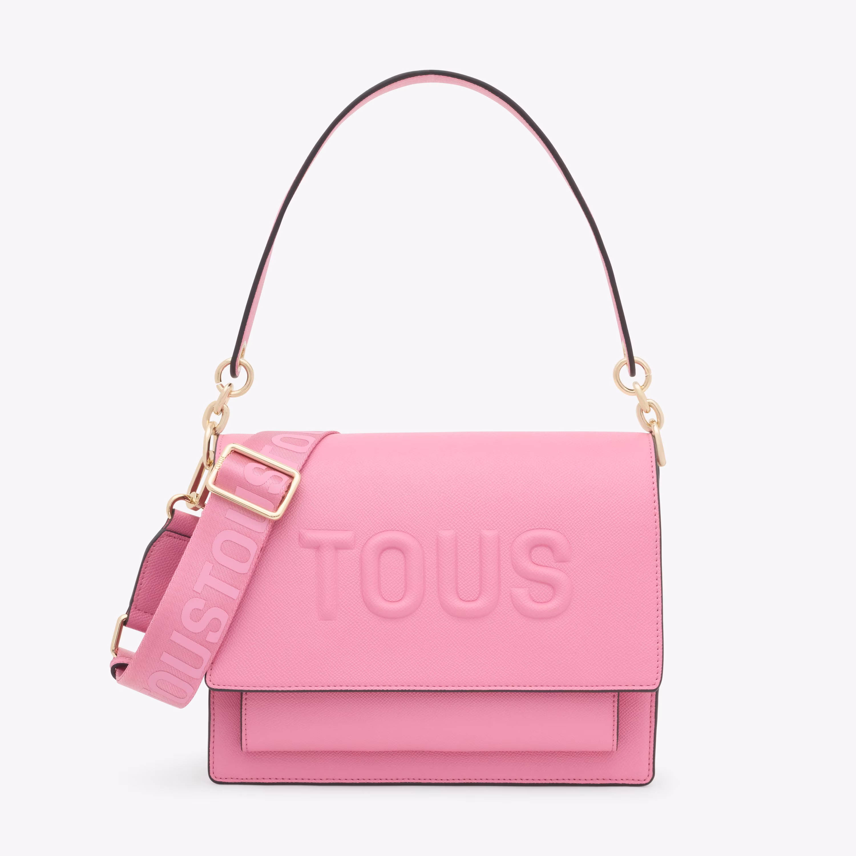 Bandolera mediana Audree rosa oscuro TOUS Brenda
