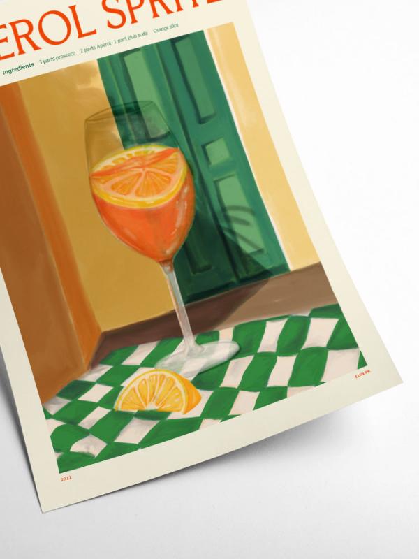 PSTR studio - Elin PK - Aperol Spritz