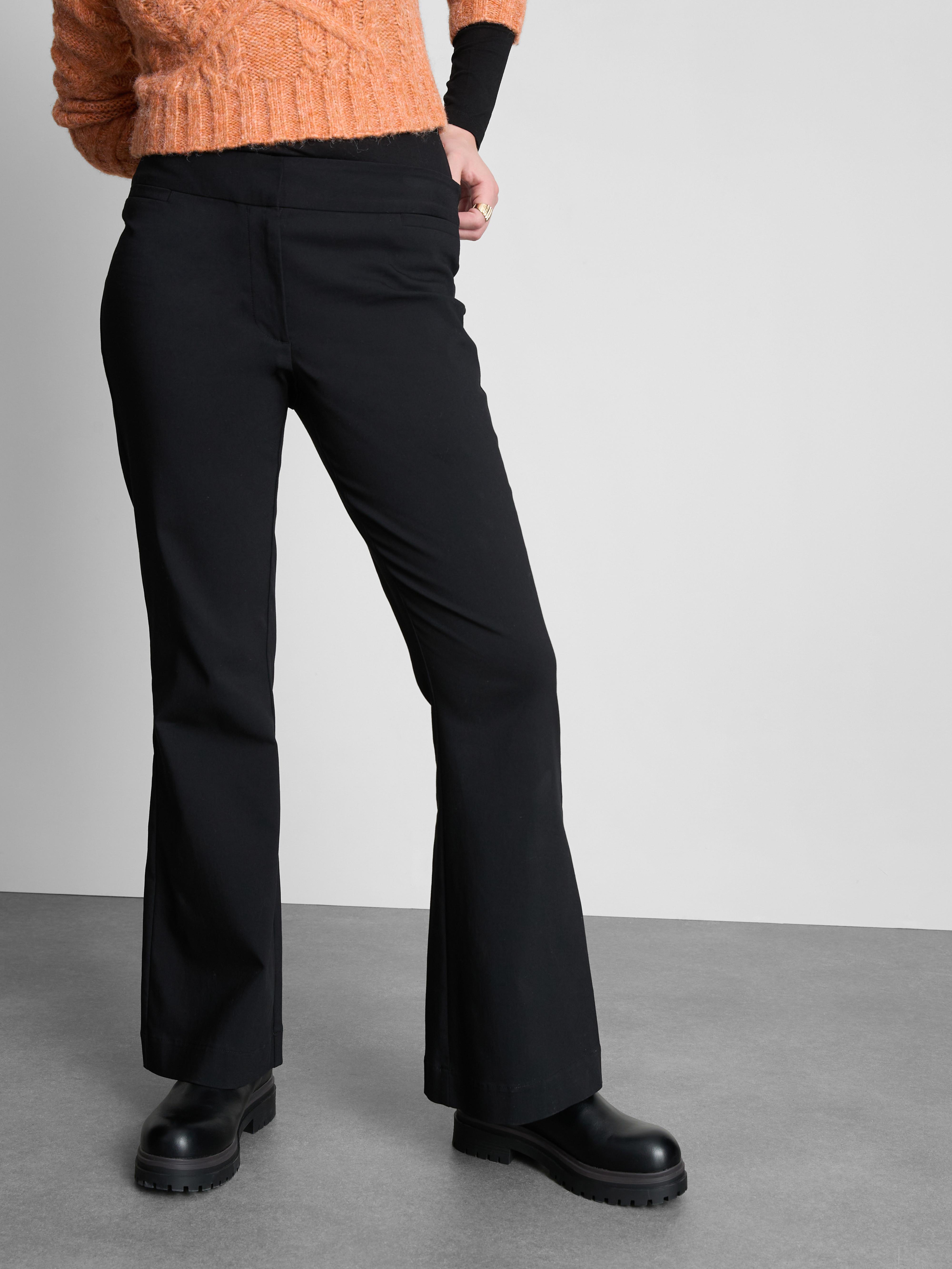 High-Waisted Flared Pants
