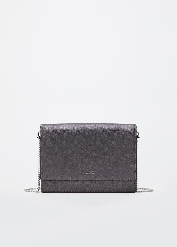 Borsa a tracolla mini con catena