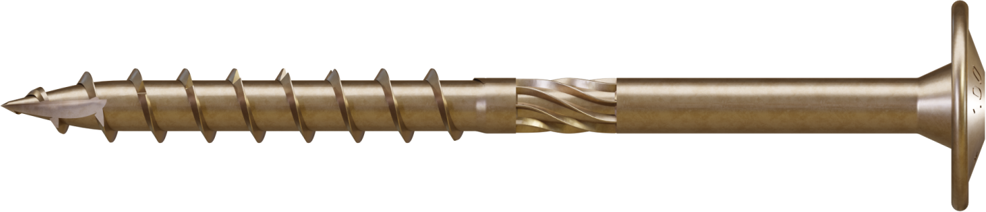 Wkręt hartowany do więźby dachowej (z łbem podkładkowym) WHWP ø8 x 60 mm , T40 STALCO WHW-P 8*60