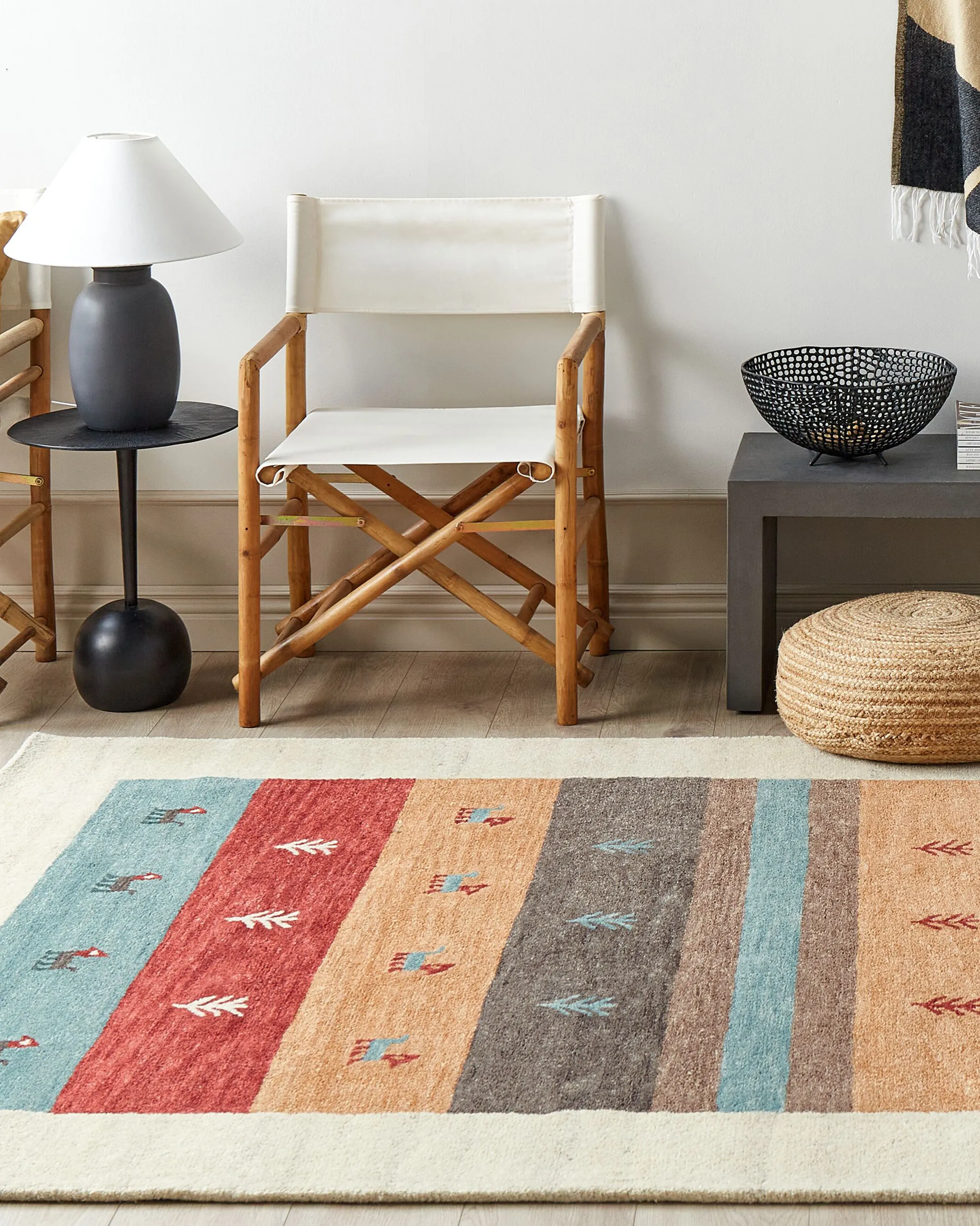 Rug SARILAR Multicolour 160 x 230 cm Wool Gabbeh