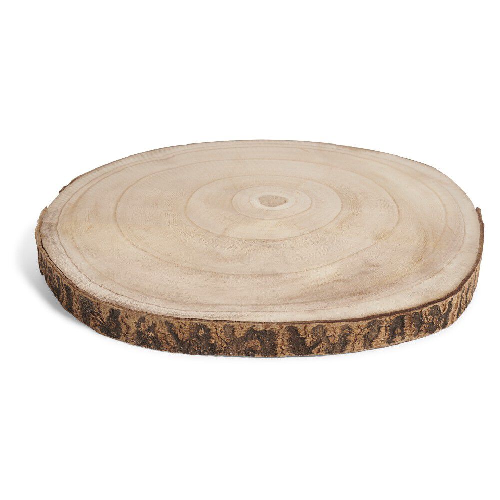 Dessous d'assiette rondin de bois Ø30cm