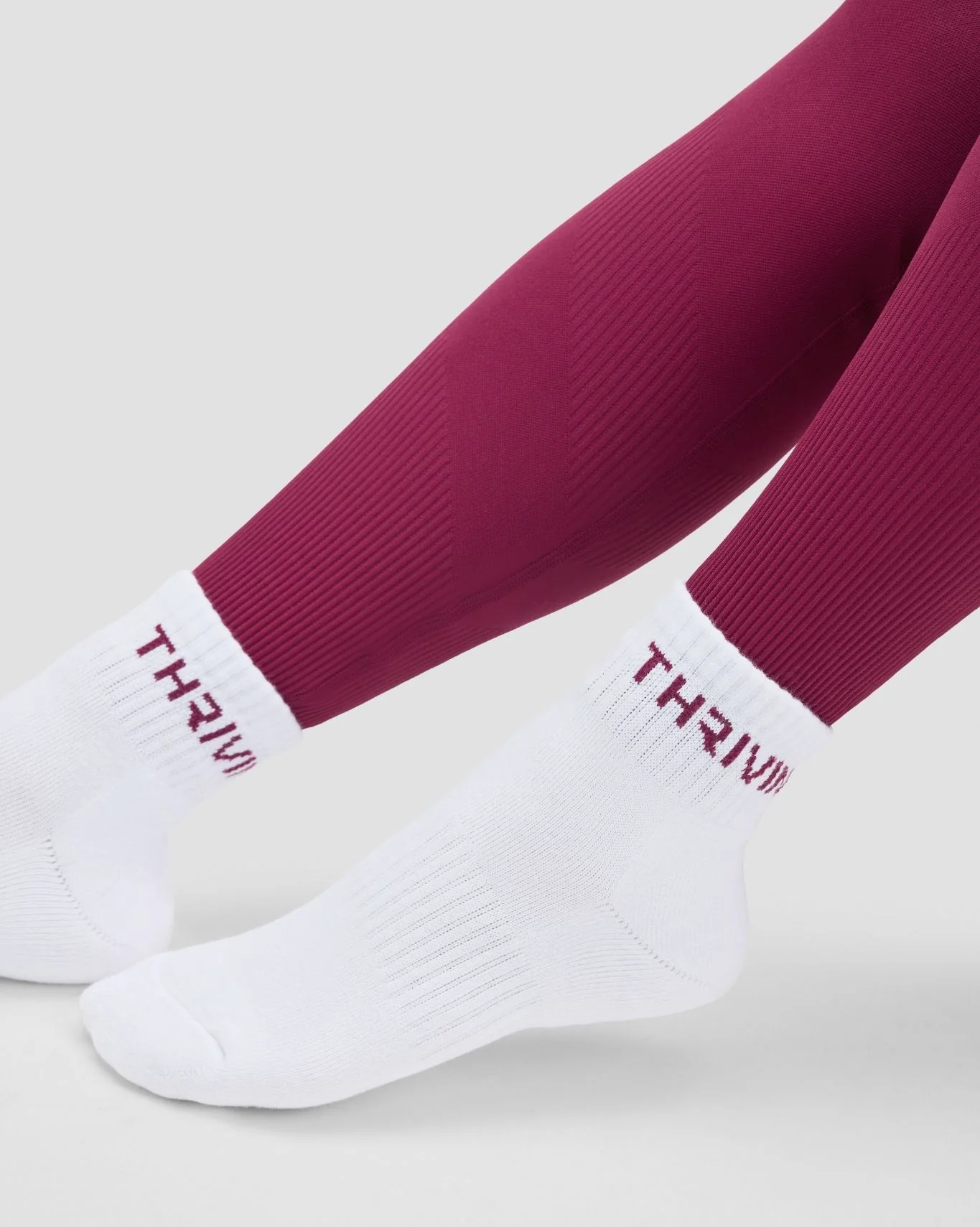 THRIVIN Mid Socks | Cherry Berry