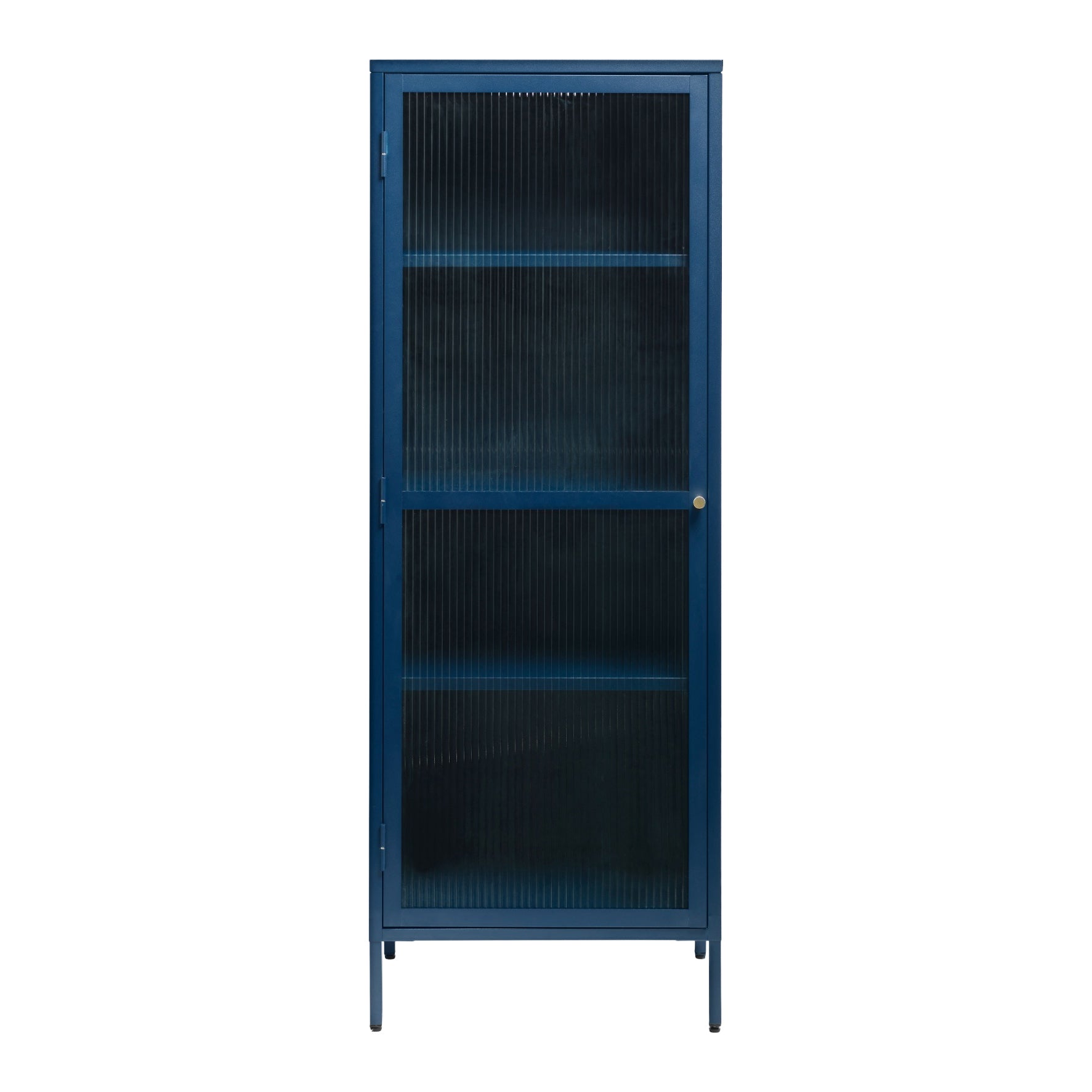 by fonQ Opal Vitrinekast - H 160 cm - Navy