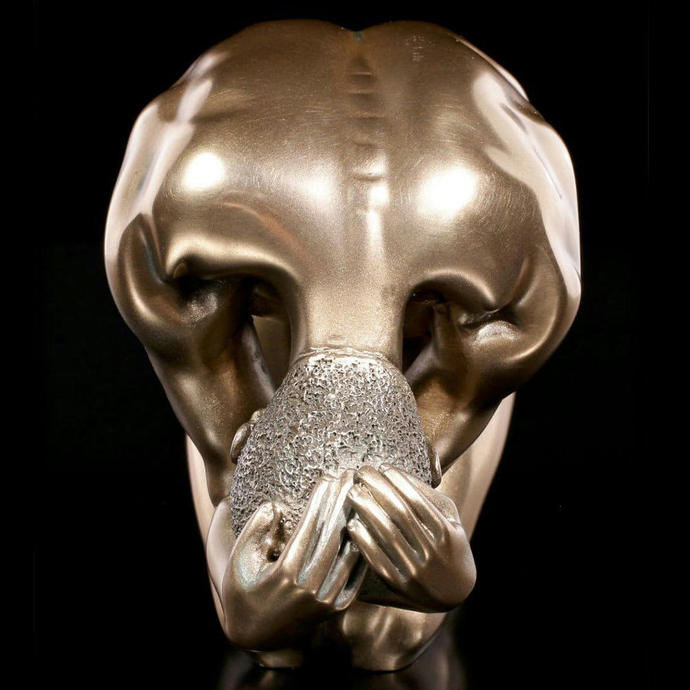 NU - Statuette en résine homme nu L15cm