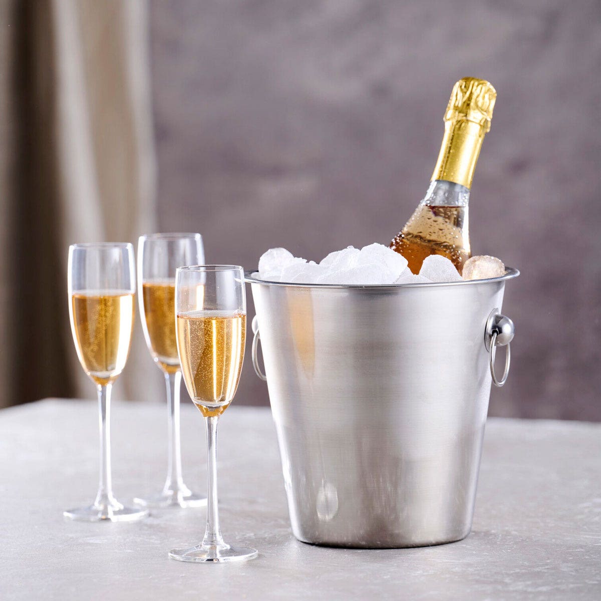 Lisomme Seb metalen champagne koeler