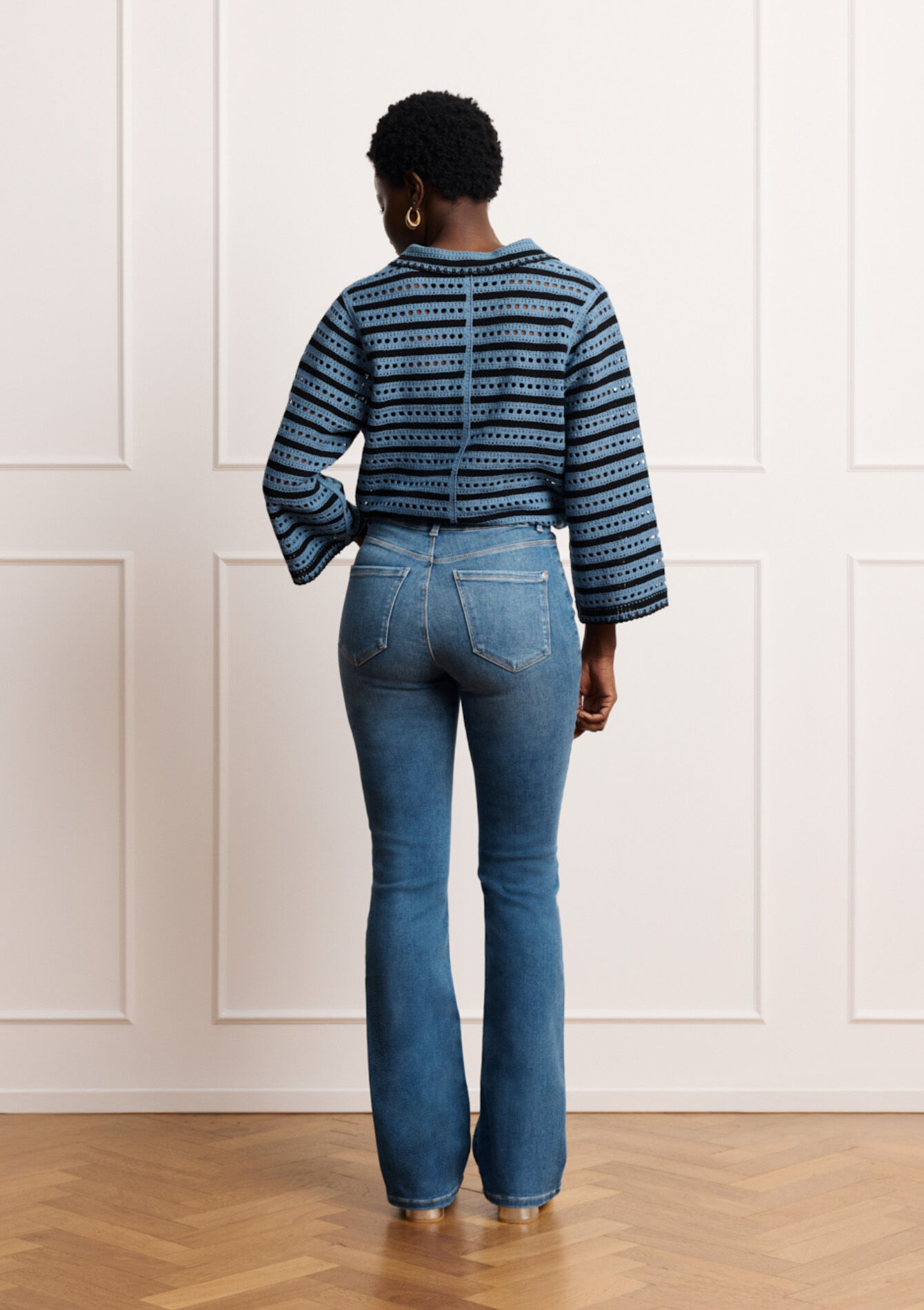 Multiple size bootcut jeans