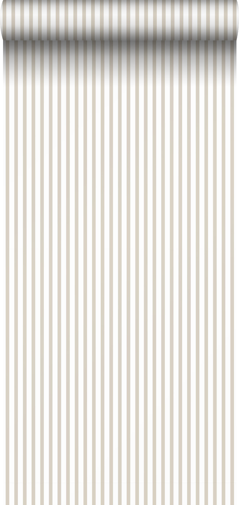 Sanders & Sanders behang strepen beige en wit - 53 cm x 10 m - 640417